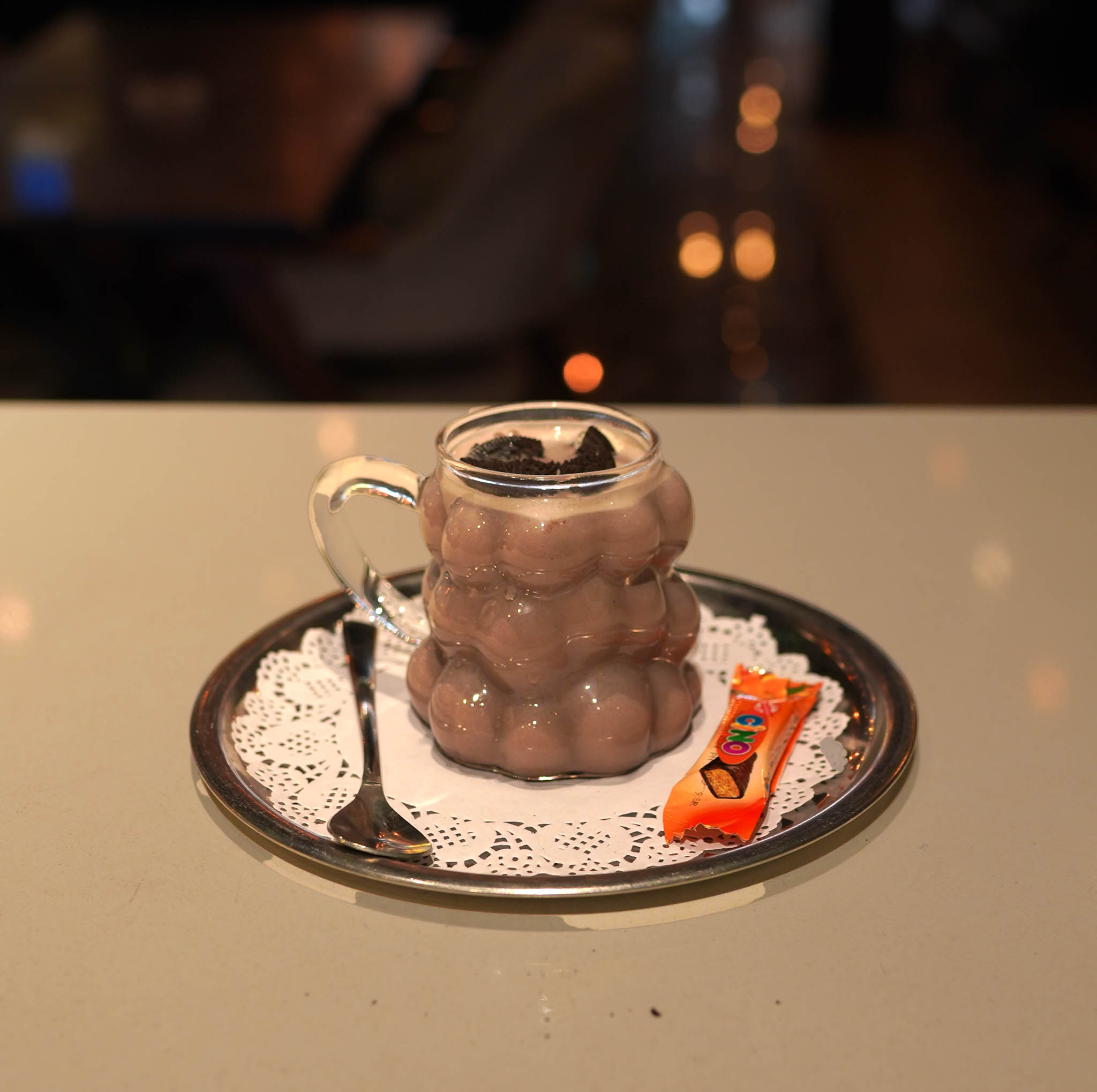  Oreo Hot Chocolate